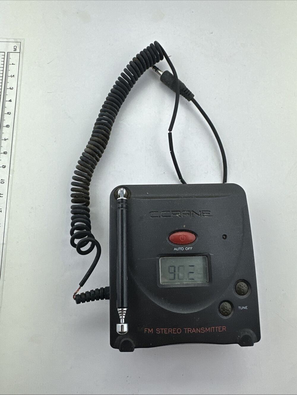 C Crane FM Stereo Radio Transmitter FT-007 FM Signal Audio Wires Read Descriptio